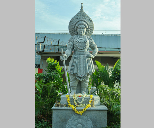 Yakshagana statue